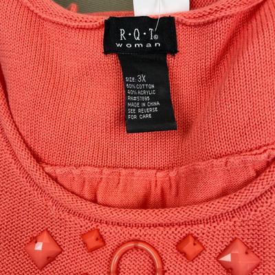 3 New Sweaters Size 3X