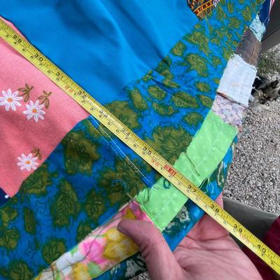 Lot 238 Patch work quilt top