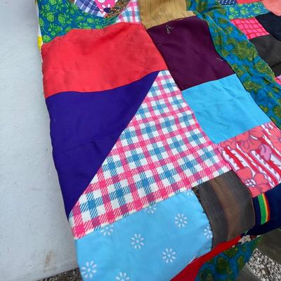 Lot 238 Patch work quilt top