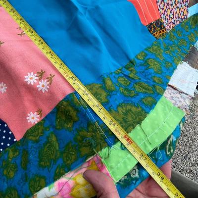 Lot 238 Patch work quilt top