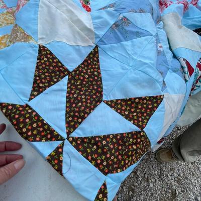 Lot 239 Starburst Quilt top