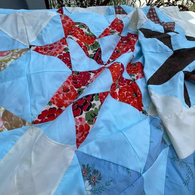 Lot 239 Starburst Quilt top