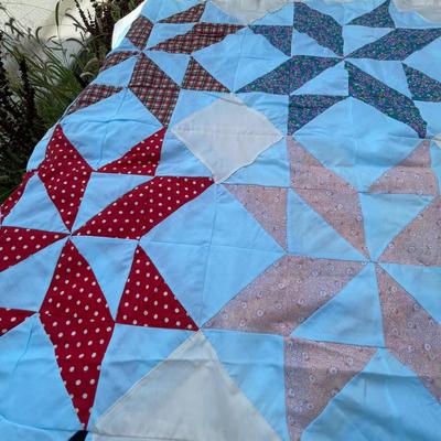 Lot 239 Starburst Quilt top