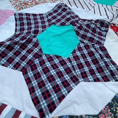 Lot 242 Star Quilt Top