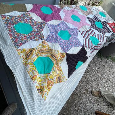 Lot 242 Star Quilt Top