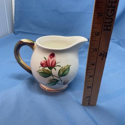 Lot 247 Lefton American Rose Milk Pitcher
