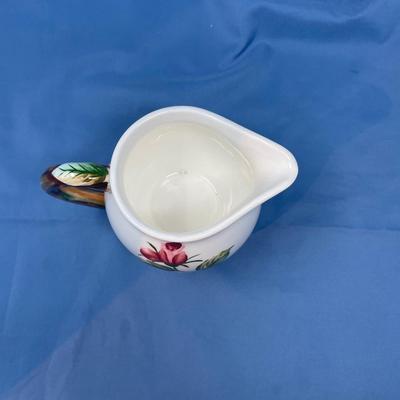 Lot 247 Lefton American Rose Milk Pitcher