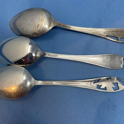 Lot 252 Colorado & Boy Scout Sterling Silver souvenir spoons