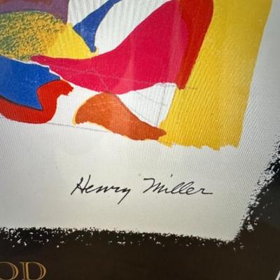 Henry Miller poster