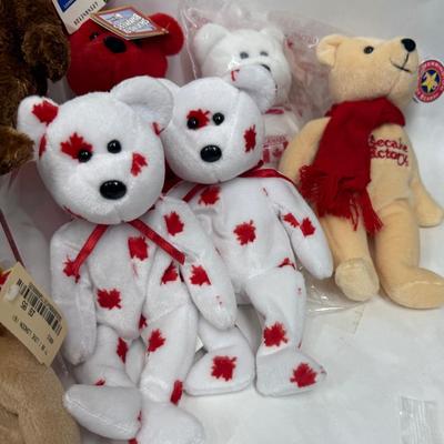 Sale Photo Thumbnail #271: Many different styles, including a Panda Bear, Rastafarian Bear, and a Rainbow colored bear. See photos for what's included.