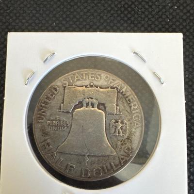 1954 (D) Franklin Half Dollar