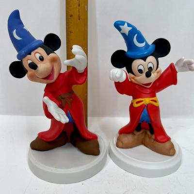 Sale Photo Thumbnail #268: From the animated film "Fantasia". One made in Mexico, the other is of unknown origin.  Both in great condition. No boxes.
