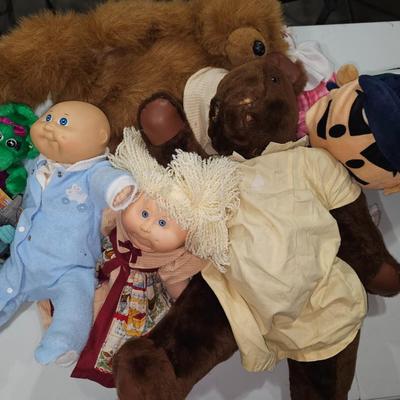 Sale Photo Thumbnail #107: Large Plush Toy Lot | Vintage, Great Conditon