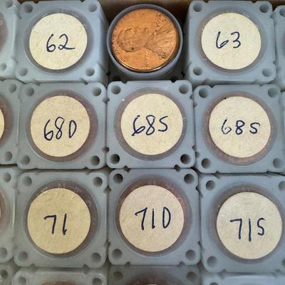 Lincoln Penny Lot ( 1959 - 1976 )
