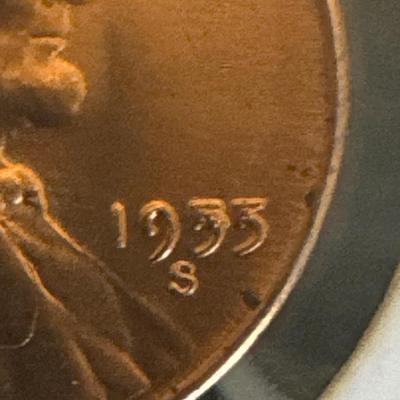1955 (S) Lincoln Cent Error