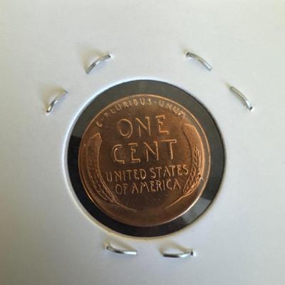 1955 (S) Lincoln Cent - Error