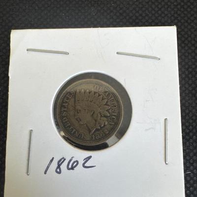 1862 Indian Cent
