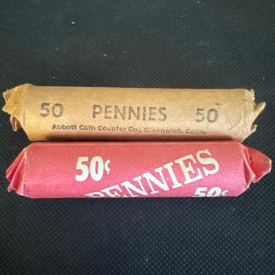 Lot (2) Wheat Pennies