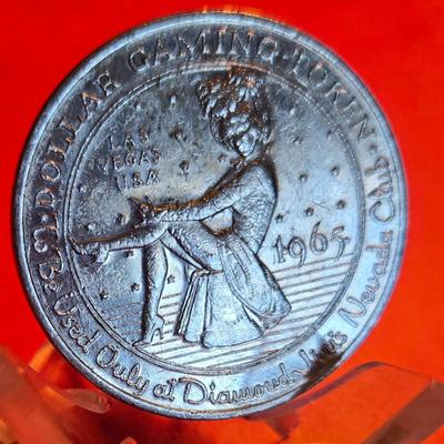 Gaming Token from the Historic Diamond Jim's Nevada Club