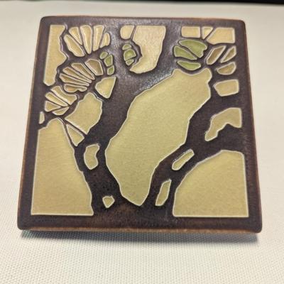 Sale Photo Thumbnail #1964: Motawi Tileworks, located in Ann Arbor, MI, Handcrafted American Art Tiles Inspired By Art Nouveau