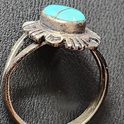Navajo turquoise ring
