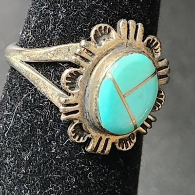 Navajo turquoise ring