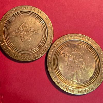 Vintage Vegas Casino Gaming Tokens