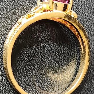 Rubellite Tourmaline Ring