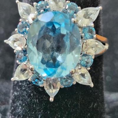 Topaz ring
