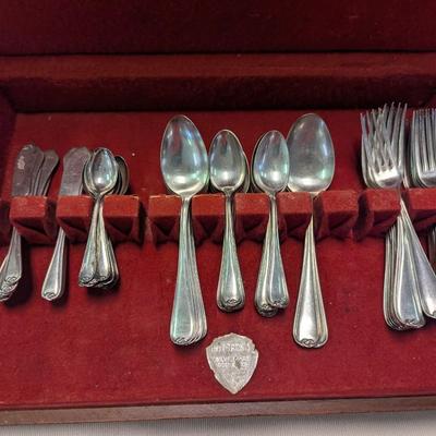 Sale Photo Thumbnail #2019: Flatware Set
