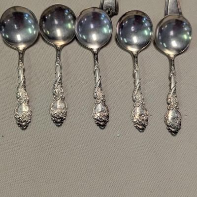 Sale Photo Thumbnail #2021: Rogers & Bros AI - Reed & Barton 12 Silverware