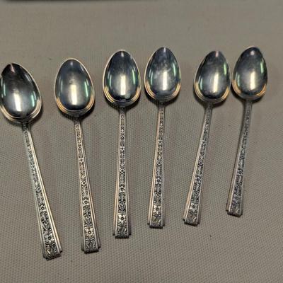 Sale Photo Thumbnail #2008: Sterling Silver Flatware