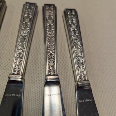 Sale Photo Thumbnail #1990: Sterling Silver Flatware