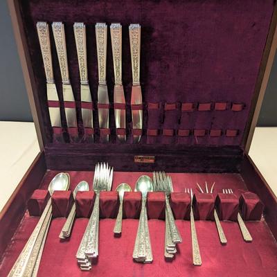 Sale Photo Thumbnail #1988: Sterling Silver Flatware
