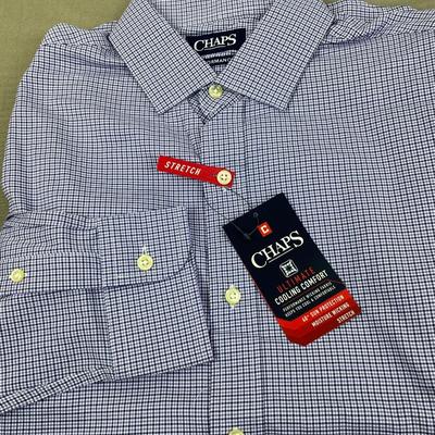 New Men’s Chaps Medium long sleeve Shirt