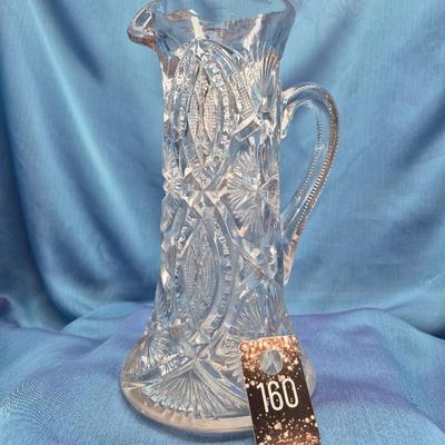 Sale Photo Thumbnail #107: 10 inches tall, from the late 1800s    lavendar hue from age