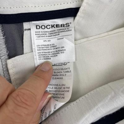6 Pair Men’s Pants Dockers, J Crew etc 33/32 and 34/32