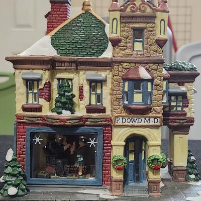 Sale Photo Thumbnail #38: Lemax Christmas Town set w/ Town Hall Butcher Library & many more. Great condition.

Will receive all items pictured as is.