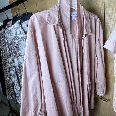 8 Women’s Shirts XL, 1X Chaps, Liz