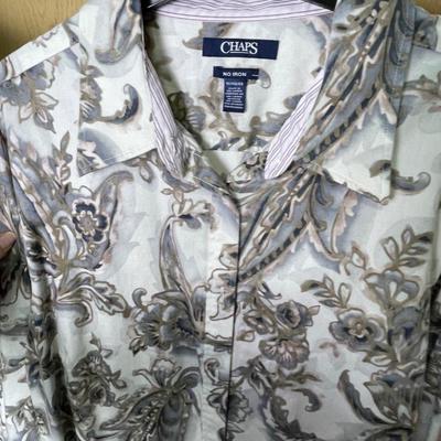 8 Women’s Shirts XL, 1X Chaps, Liz