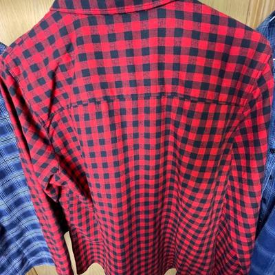 3 Orvis Women’s Flannel Shirts Medium