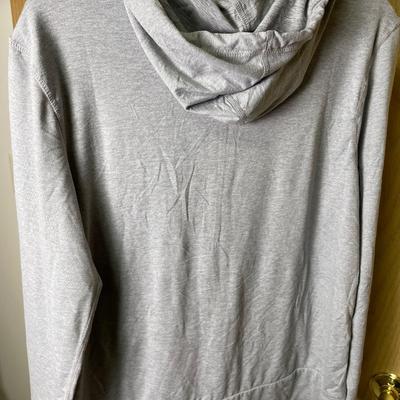 New Women’s Zip-up Knit Grey Hoodie Small