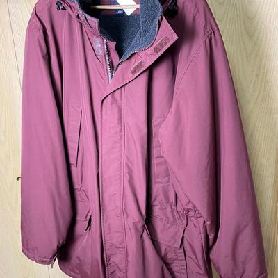 Men’s Lands End Jacket Coat XL 46-48”