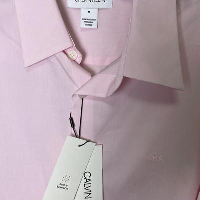 New Women’s Calvin Klein Pink Shirt Medium