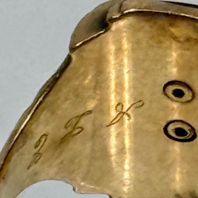 10K Gold 1963 High School Class Ring