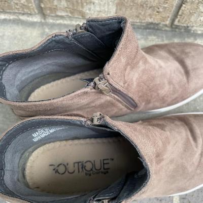 5 Pair Women’s Booties, Shoes Size 9