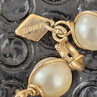 Lot of Costume Jewelry Necklaces Bracelets , Earings , Mother of Pearl, Sarah Coventry , Monet, Les Bernard