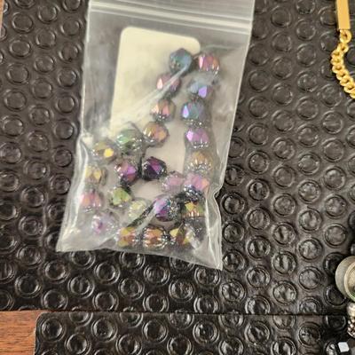 Lot of Costume Jewelry Necklaces Bracelets , Earings , Mother of Pearl, Sarah Coventry , Monet, Les Bernard