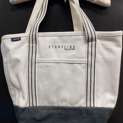 Lands End Storyline collection canvas bag