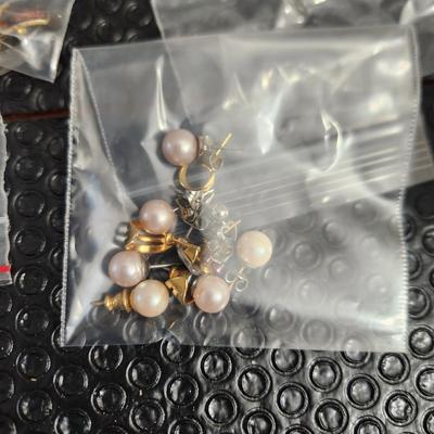 Jewelry Lot Marcasite Heart, Aynsley , Earings, Tie Tack, Cufflinks, Cubic Zirconia necklace, Steel by Design, Bulova Watch,